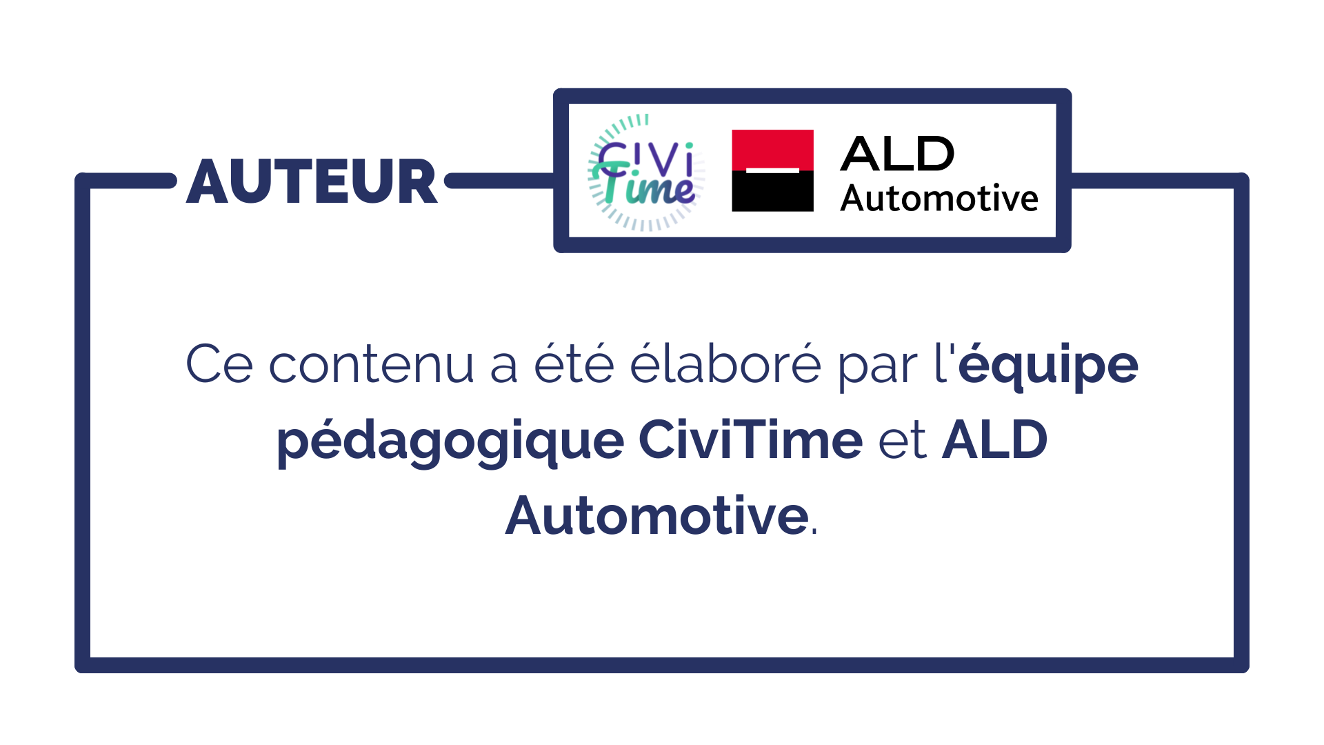 Auteur du contenu Mobilité durable : ALD Automotive et CiviTime