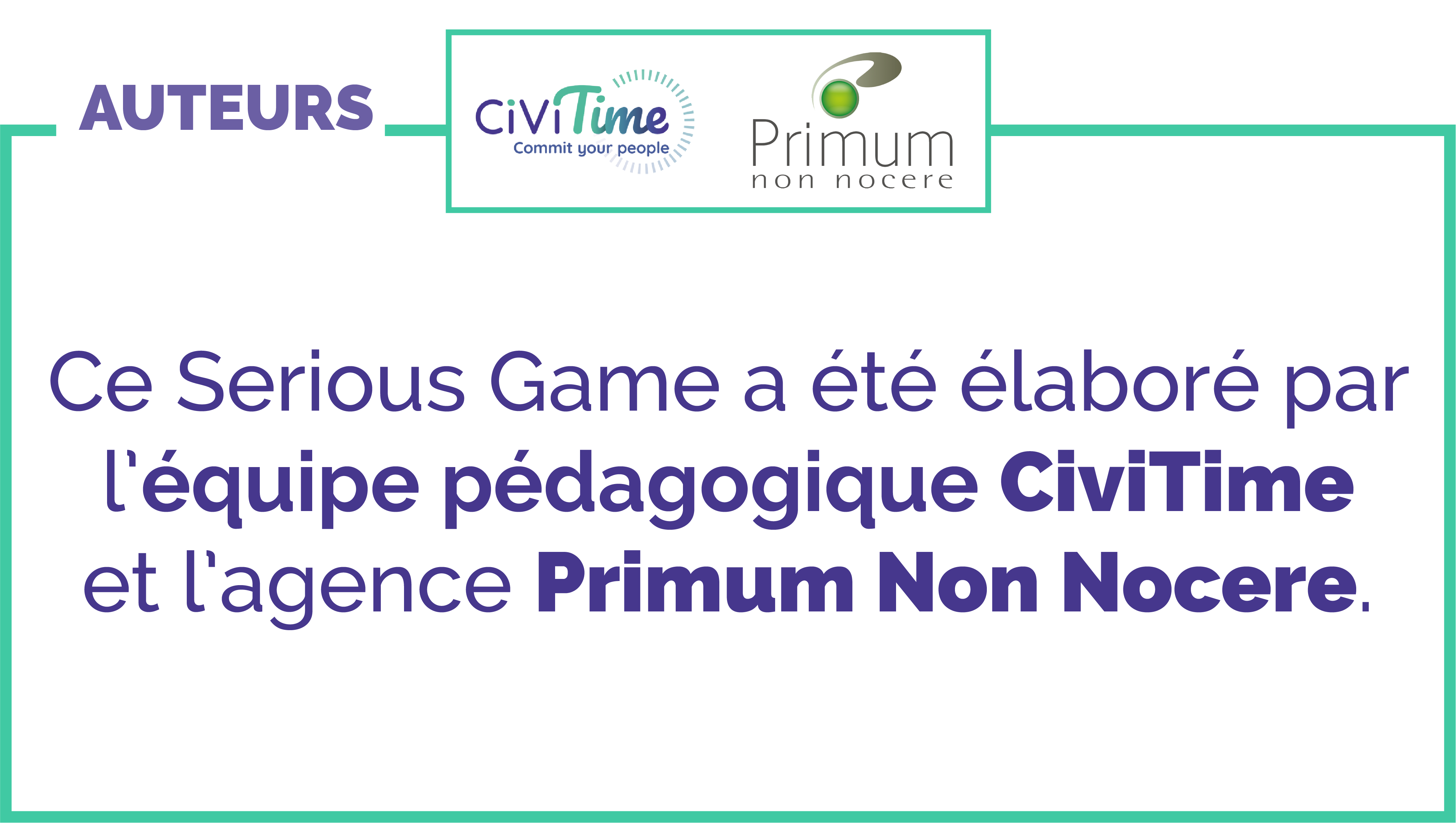 Auteurs Serious Game Qualité de l'air Auteurs Serious Game Qualité de l'air
